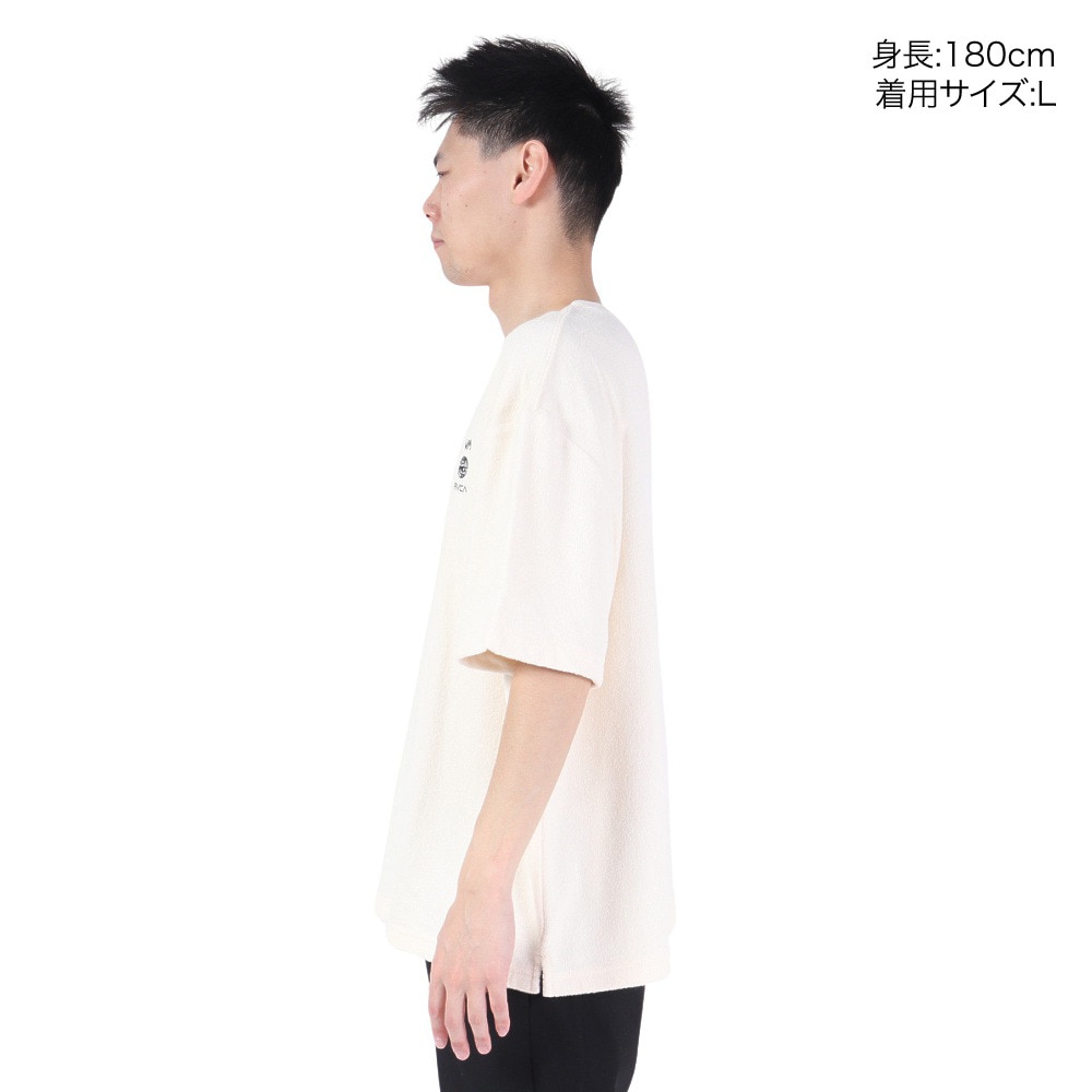 ルーカ（RVCA）（メンズ）半袖Tシャツ メンズ ALLTIME TERRY CLOTH  BD041260 ANW