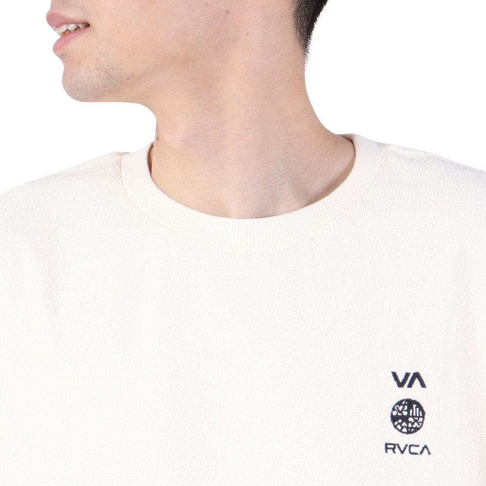 ルーカ（RVCA）（メンズ）半袖Tシャツ メンズ ALLTIME TERRY CLOTH  BD041260 ANW