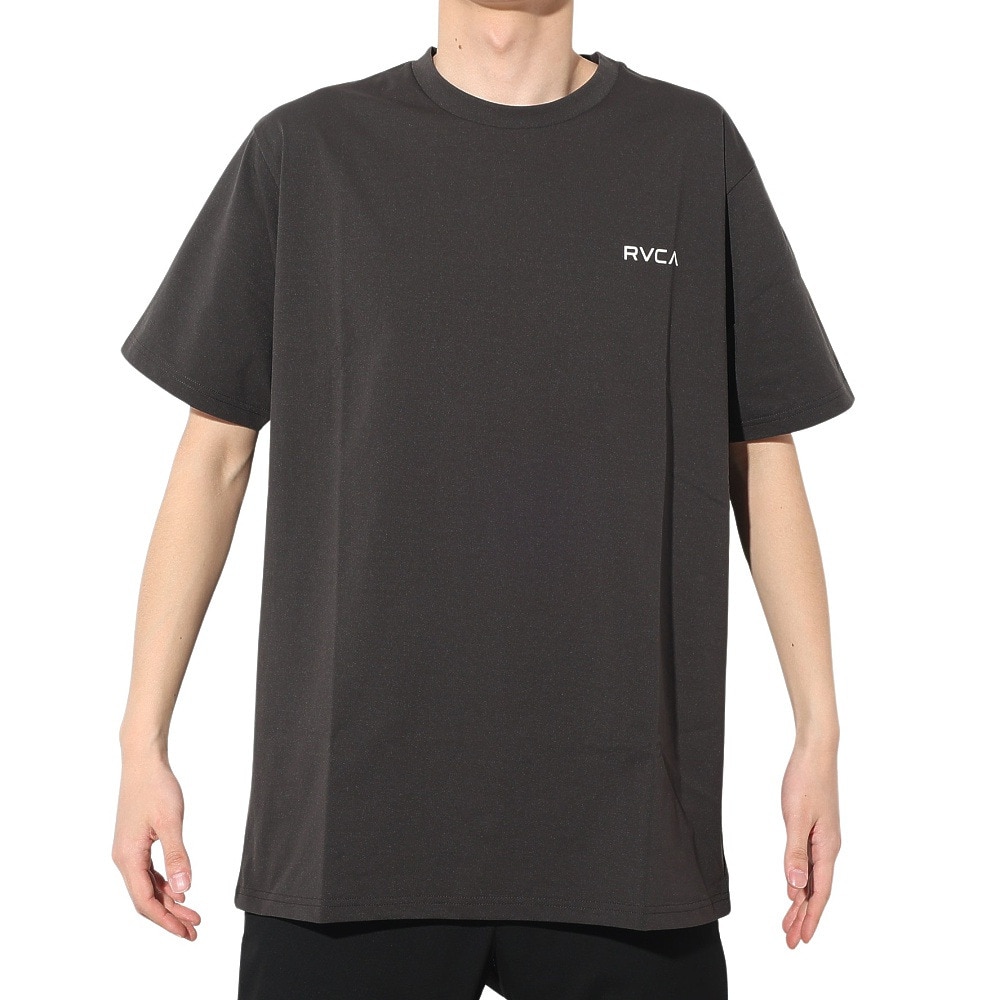 ルーカ（RVCA）（メンズ）半袖Tシャツ メンズ BALANCE INSTITUTE  ラッシュガード BD041264 PTK