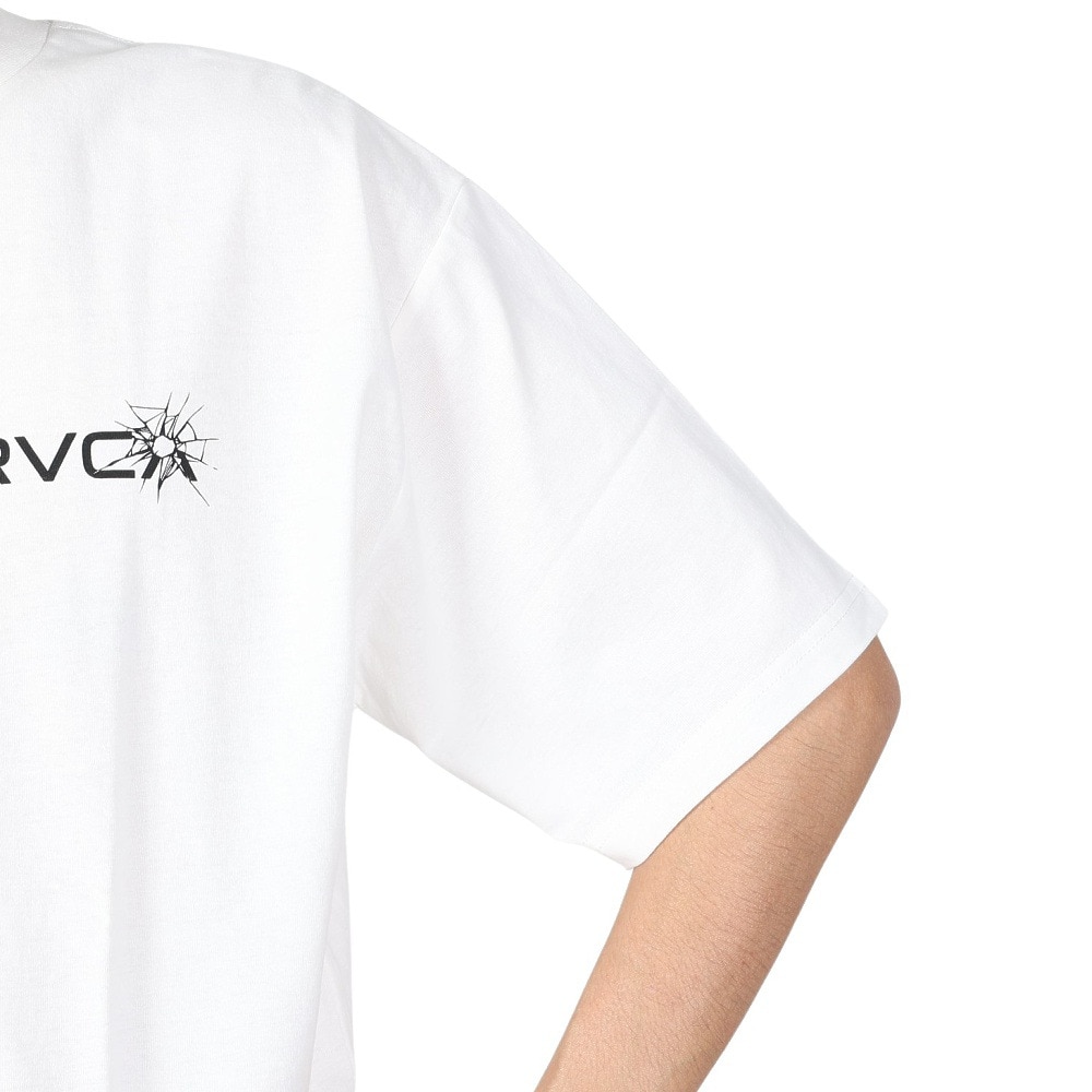 ルーカ（RVCA）（メンズ）半袖Tシャツ メンズ T ON HI VIS BLANK  BD041271 WHT