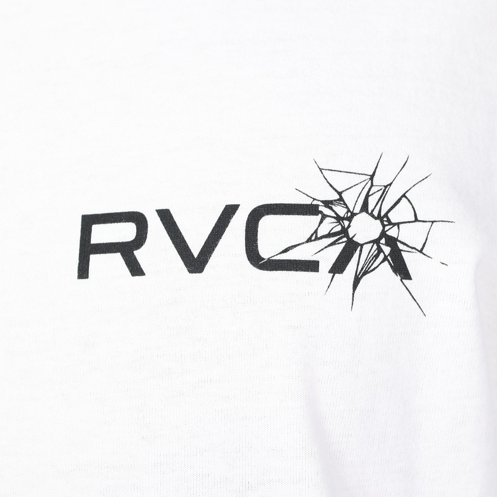 ルーカ（RVCA）（メンズ）半袖Tシャツ メンズ T ON HI VIS BLANK  BD041271 WHT