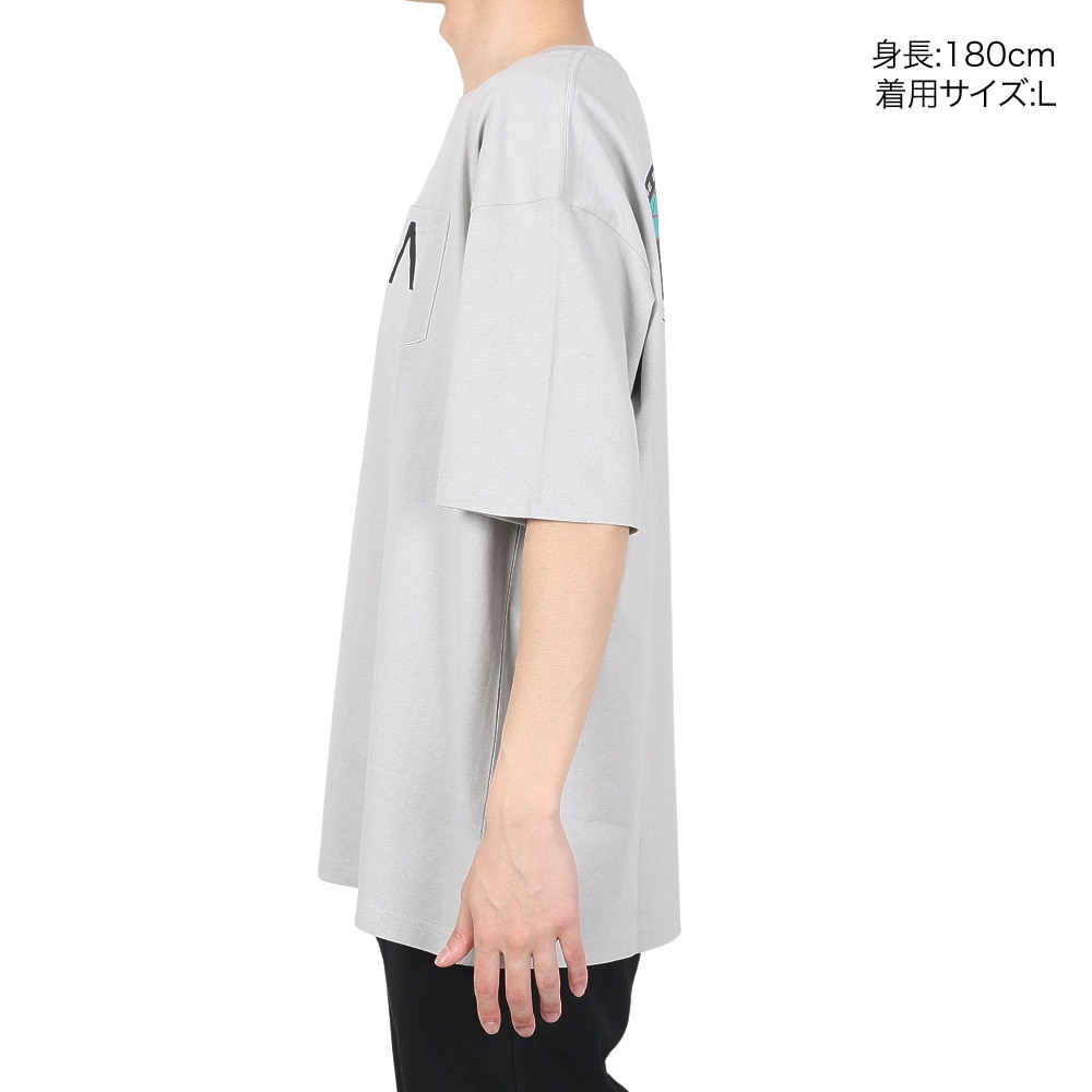 ルーカ（RVCA）（メンズ）半袖Tシャツ メンズ グローバル MFG  BD041281 MGE
