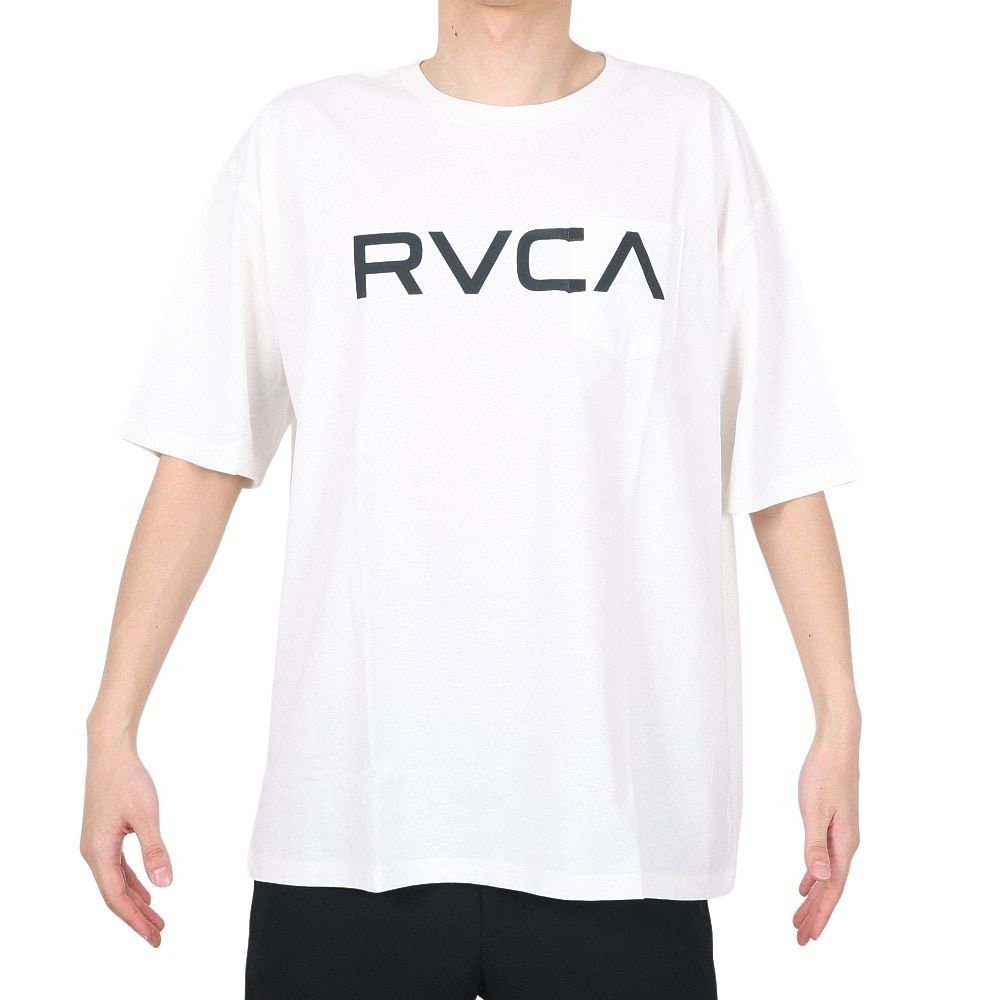 ルーカ（RVCA）（メンズ）半袖Tシャツ メンズ グローバル MFG BD041281 WHT