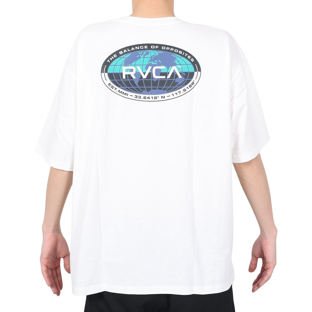 ルーカ（RVCA）（メンズ）半袖Tシャツ メンズ グローバル MFG BD041281 WHT