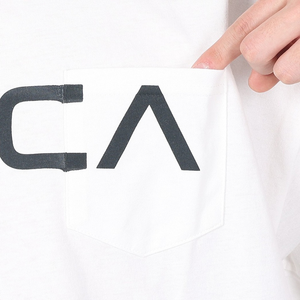 ルーカ（RVCA）（メンズ）半袖Tシャツ メンズ グローバル MFG BD041281 WHT