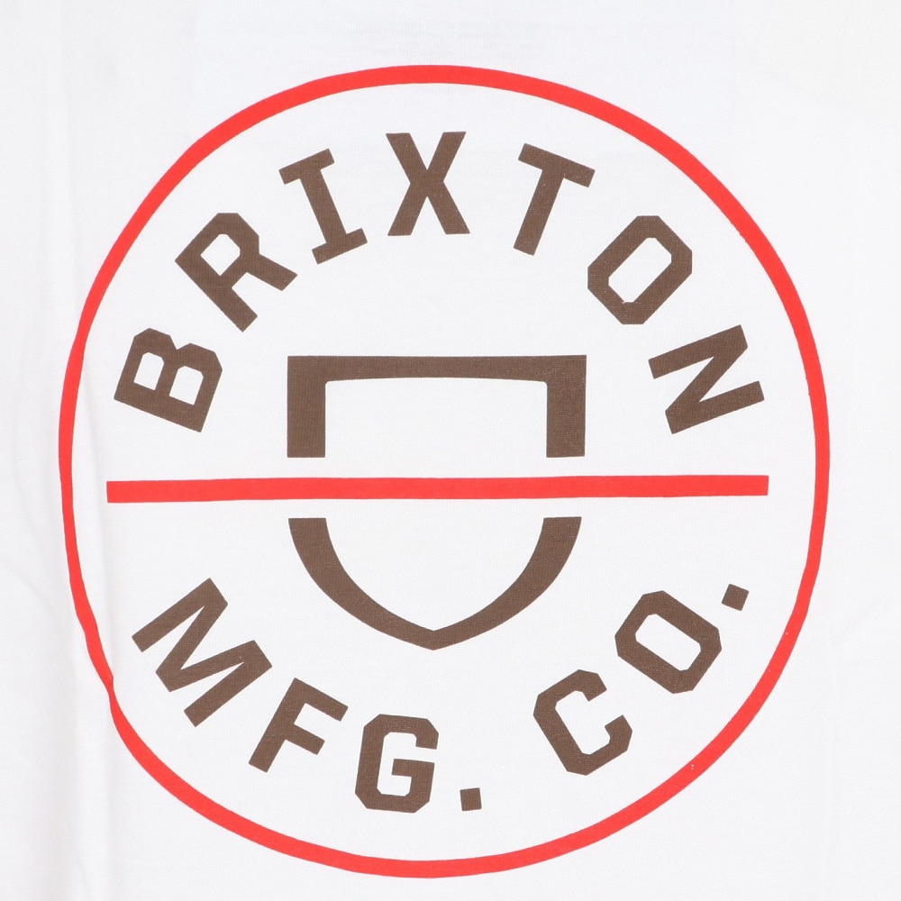 ブリクストン（BRIXTON）（メンズ）半袖Tシャツ メンズ クレスト 23-154