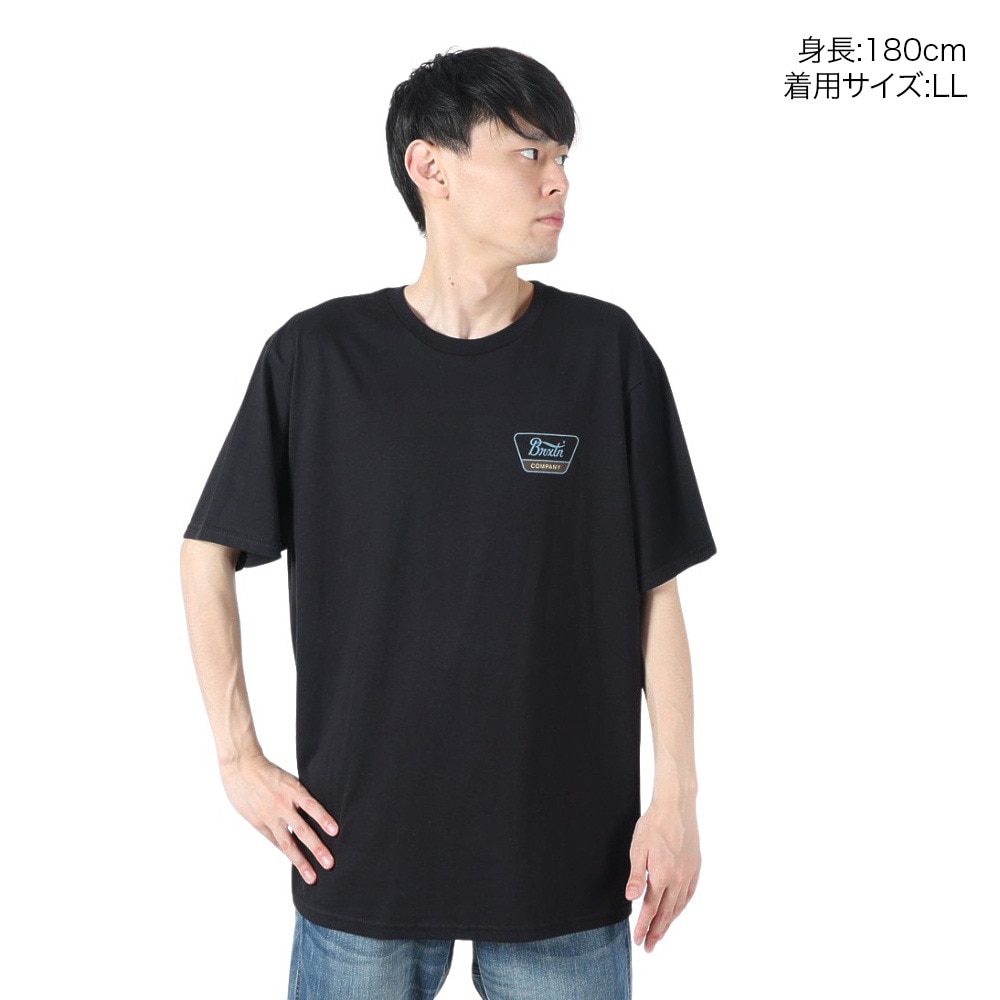 ブリクストン（BRIXTON）（メンズ）半袖Tシャツ メンズリンウッド 23-165