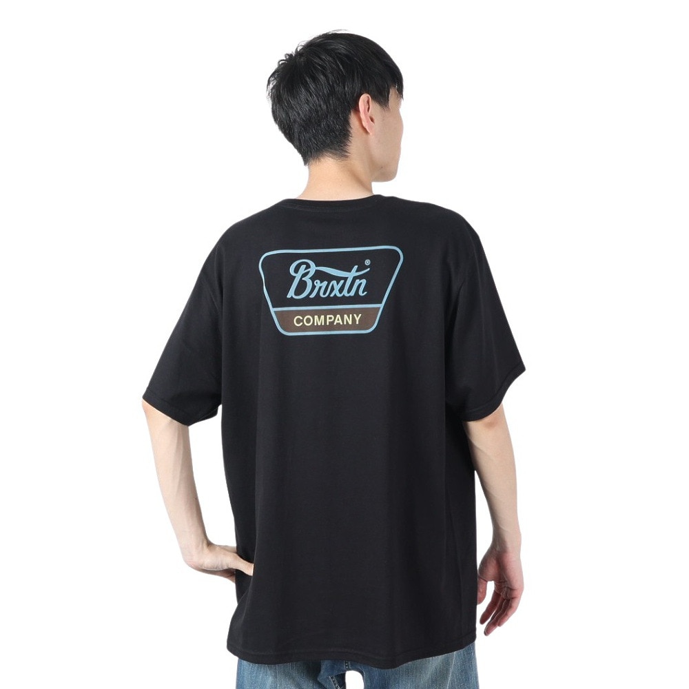 ブリクストン（BRIXTON）（メンズ）半袖Tシャツ メンズリンウッド 23-165