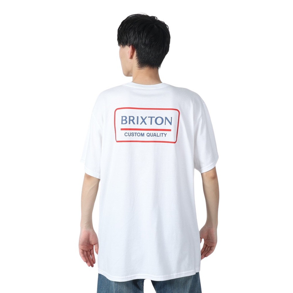 ブリクストン（BRIXTON）（メンズ）半袖Tシャツ メンズ パルマー 23-167