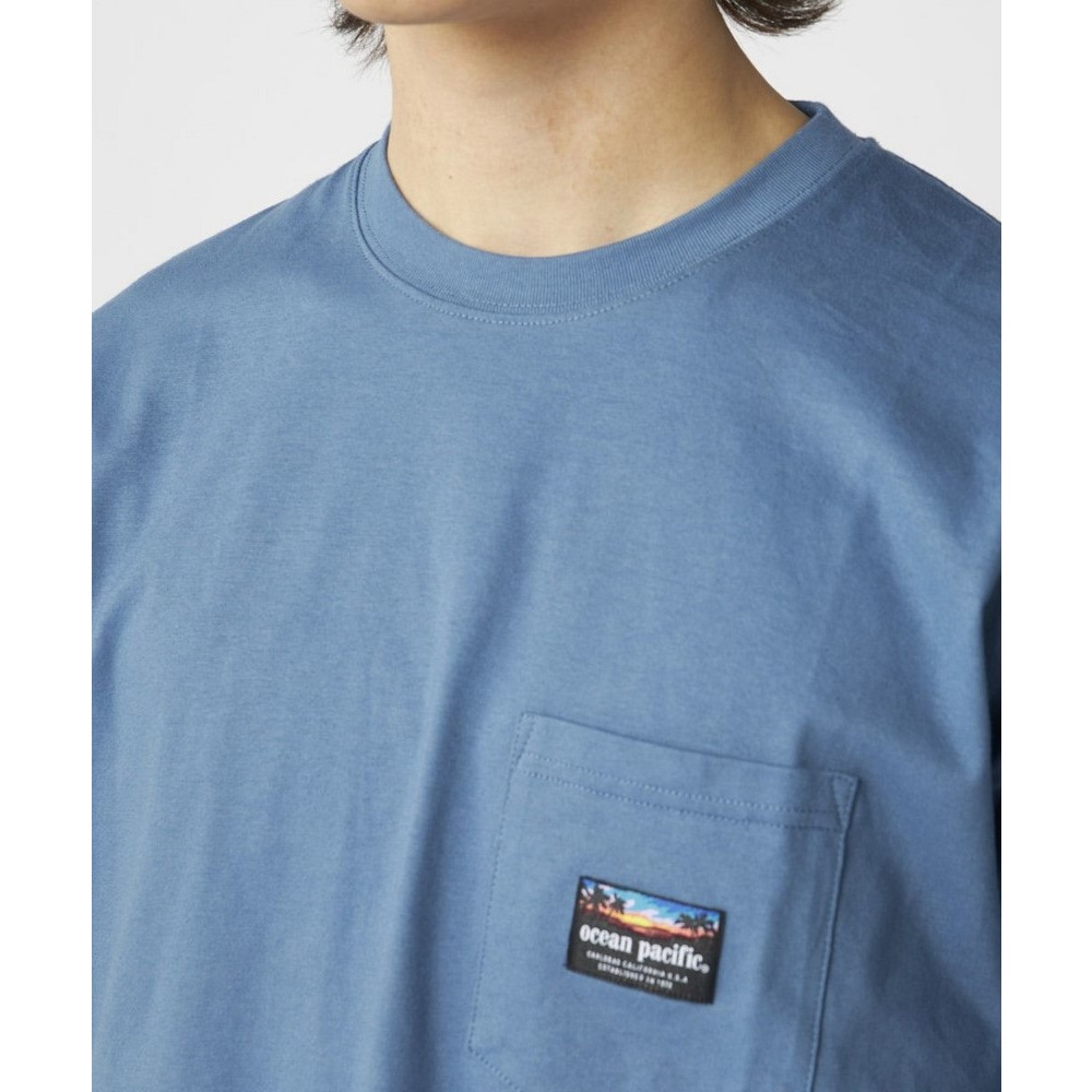 オーシャンパシフィック（Ocean Pacific）（メンズ）バックプリント 半袖Tシャツ 514502BLU