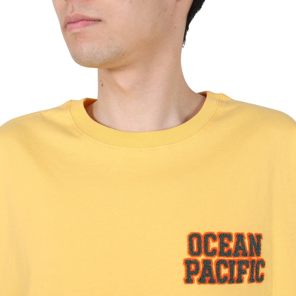 オーシャンパシフィック（Ocean Pacific）（メンズ）バックモンキー 半袖Tシャツ 514505YEL