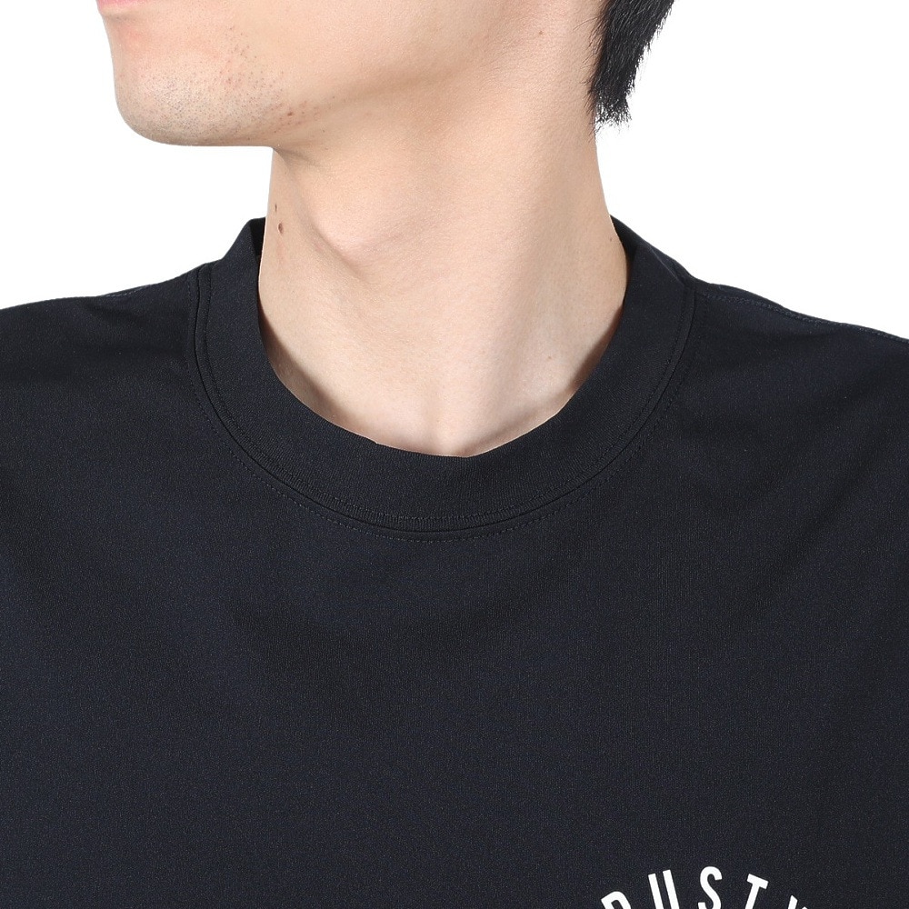 ラスティ（RUSTY）（メンズ）ペアテックス Tシャツ 半袖 スマイル 914473BLK