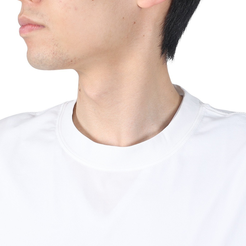 ラスティ（RUSTY）（メンズ）ペアテックス Tシャツ 半袖 スマイル 914473WHT