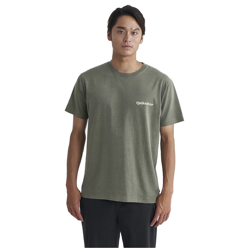 クイックシルバー（Quiksilver）（メンズ）JUNGLE MAN 半袖Tシャツ 24SPQST241004OLV