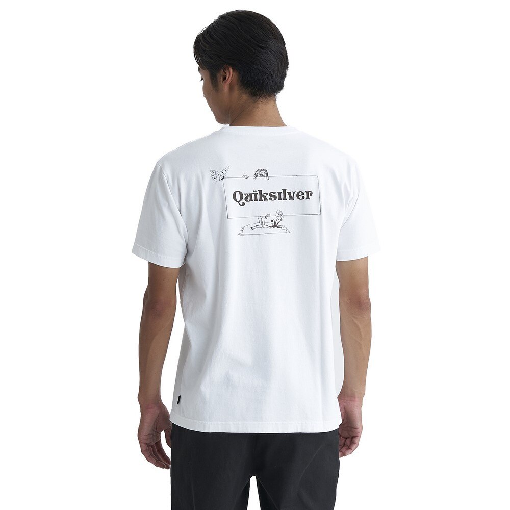 クイックシルバー（Quiksilver）（メンズ）JUNGLE MAN 半袖Tシャツ 24SPQST241004WHT