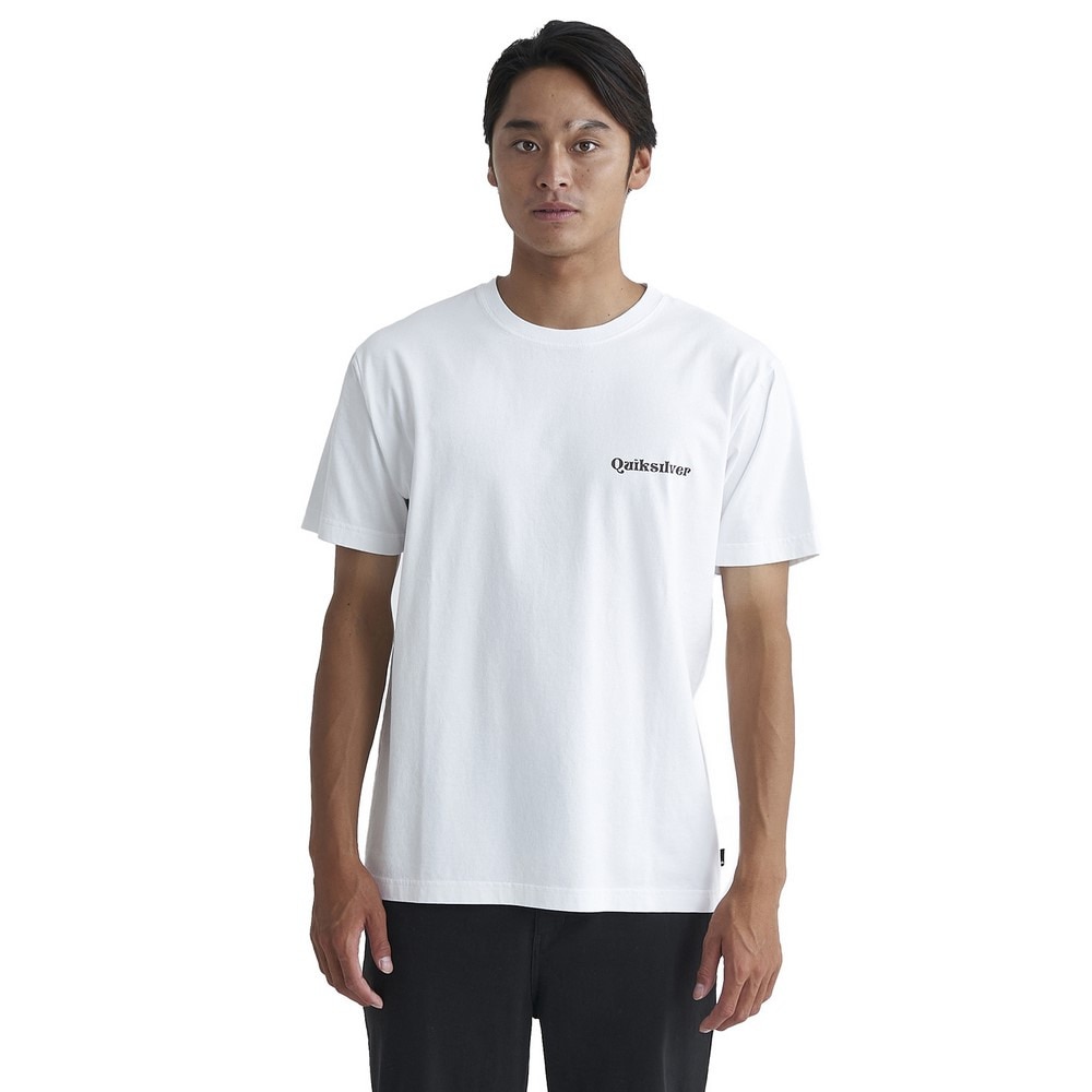 クイックシルバー（Quiksilver）（メンズ）JUNGLE MAN 半袖Tシャツ 24SPQST241004WHT