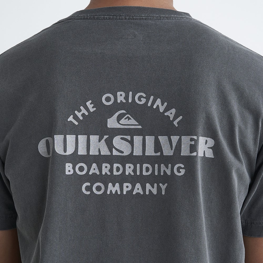 クイックシルバー（Quiksilver）（メンズ）tシャツ 半袖 チャコールグレー RADE SMITH 半袖Tシャツ 24SPQST241007CHC MENS