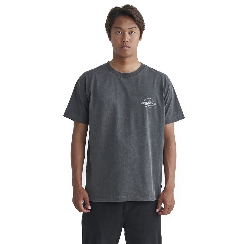 クイックシルバー（Quiksilver）（メンズ）tシャツ 半袖 チャコールグレー RADE SMITH 半袖Tシャツ 24SPQST241007CHC MENS