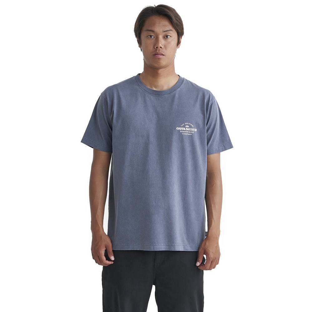 クイックシルバー（Quiksilver）（メンズ）tシャツ 半袖 ネイビー TRADE SMITH 半袖Tシャツ 24SPQST241007NVY