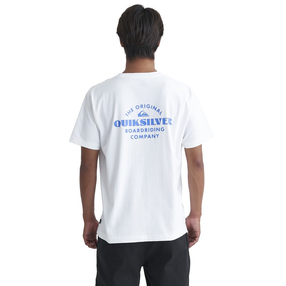 クイックシルバー（Quiksilver）（メンズ）tシャツ 半袖 ホワイト 白 TRADE SMITH 半袖Tシャツ 24SPQST241007WHT