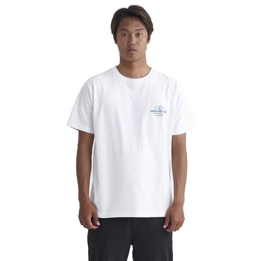 クイックシルバー（Quiksilver）（メンズ）tシャツ 半袖 ホワイト 白 TRADE SMITH 半袖Tシャツ 24SPQST241007WHT