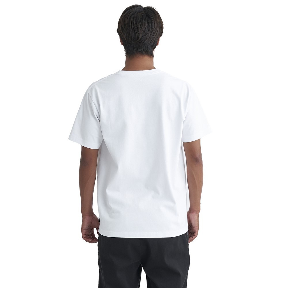 クイックシルバー（Quiksilver）（メンズ）tシャツ 半袖 ホワイト 白 CLICKER LOGO DNA 半袖Tシャツ 24SPQST241014WHT