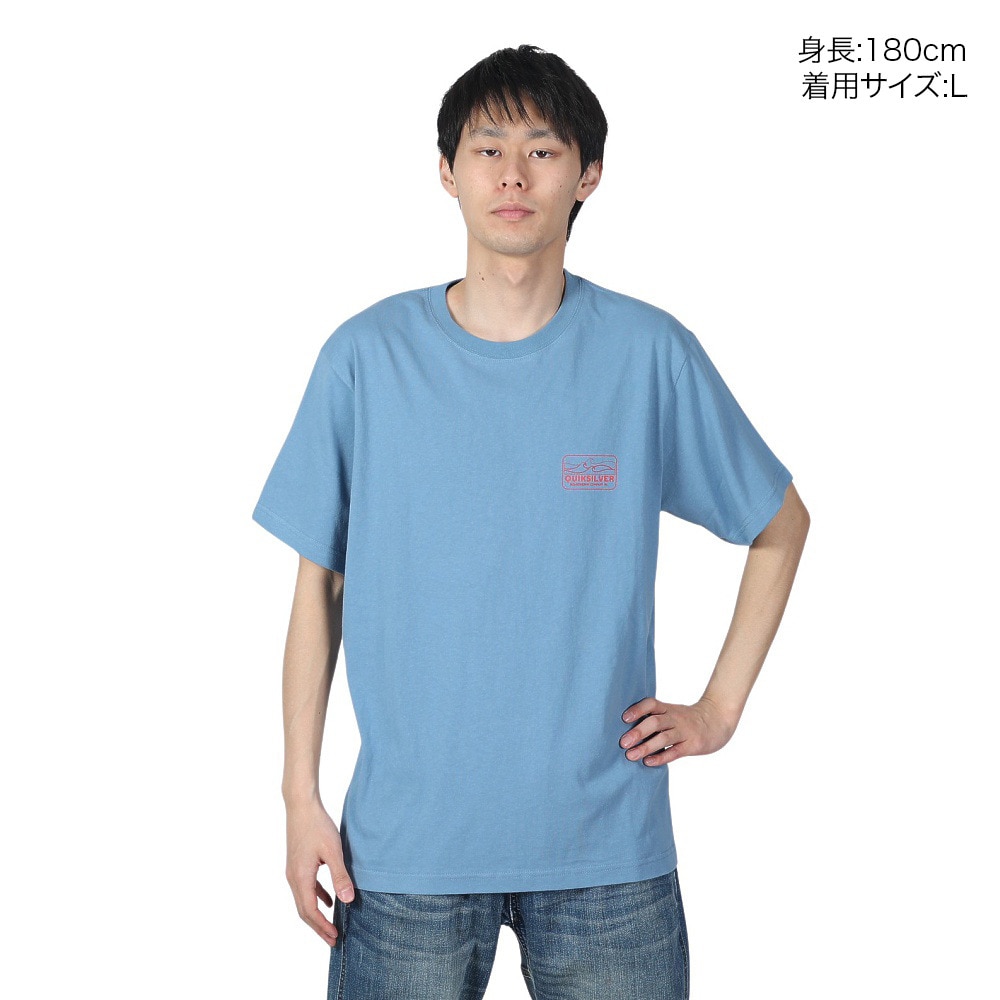 クイックシルバー（Quiksilver）（メンズ）KUNAC ST 半袖Tシャツ 24SPQST241603YBLU