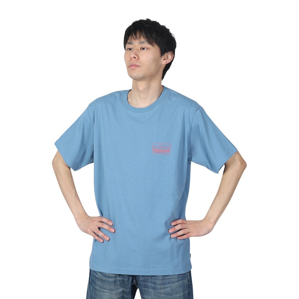 クイックシルバー（Quiksilver）（メンズ）KUNAC ST 半袖Tシャツ 24SPQST241603YBLU