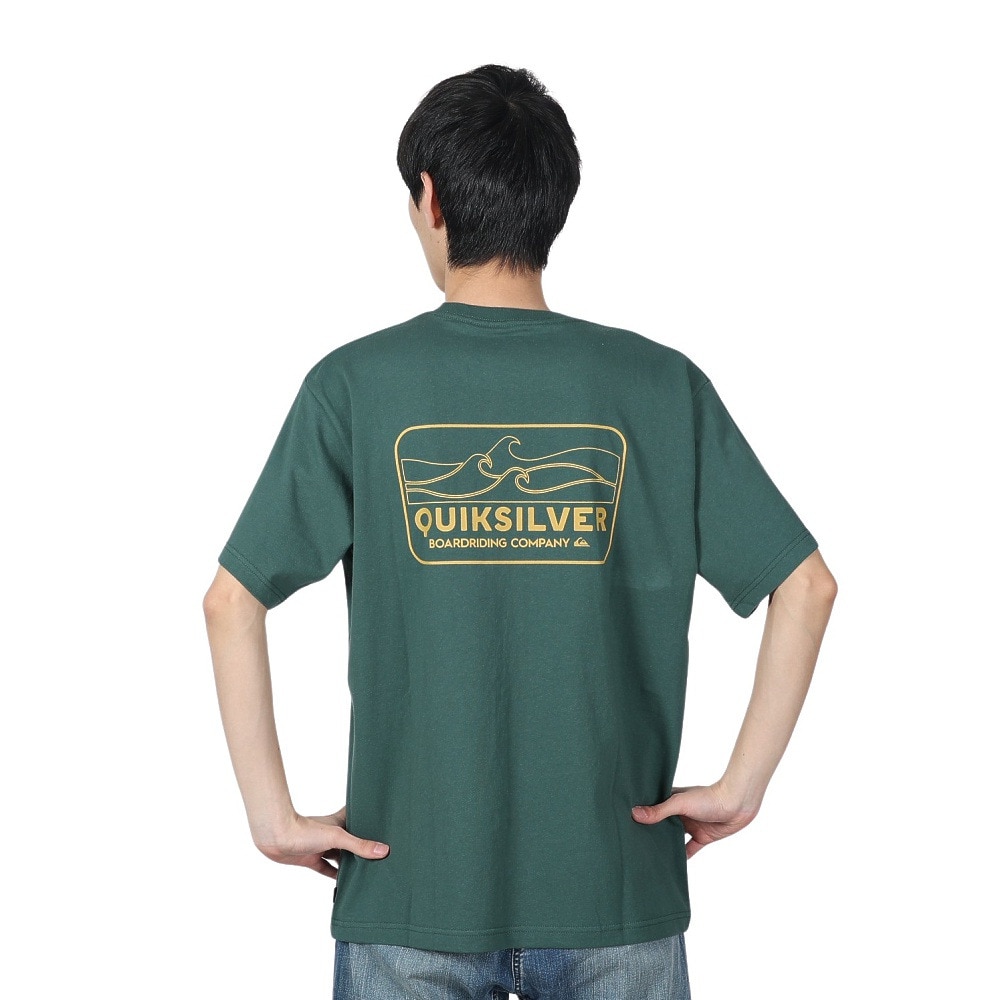 クイックシルバー（Quiksilver）（メンズ）KUNAC ST 半袖Tシャツ 24SPQST241603YGRN