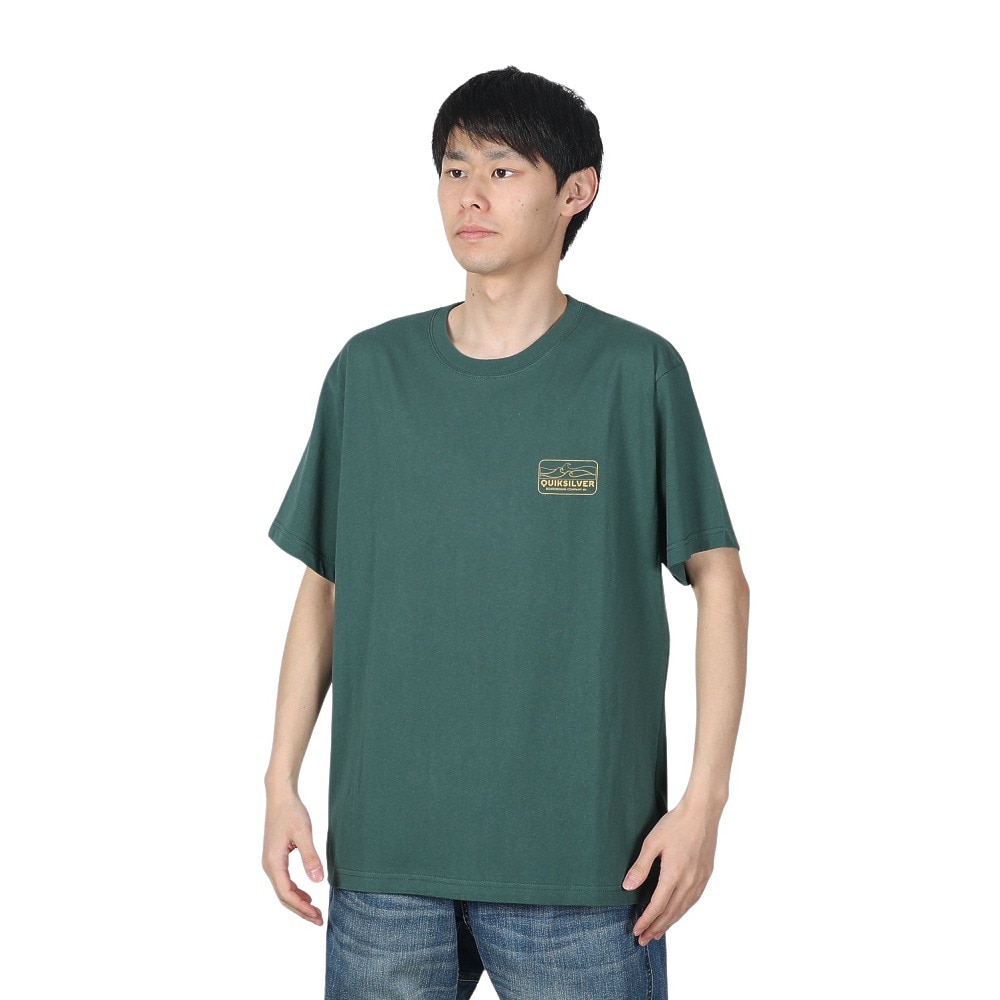 クイックシルバー（Quiksilver）（メンズ）KUNAC ST 半袖Tシャツ 24SPQST241603YGRN