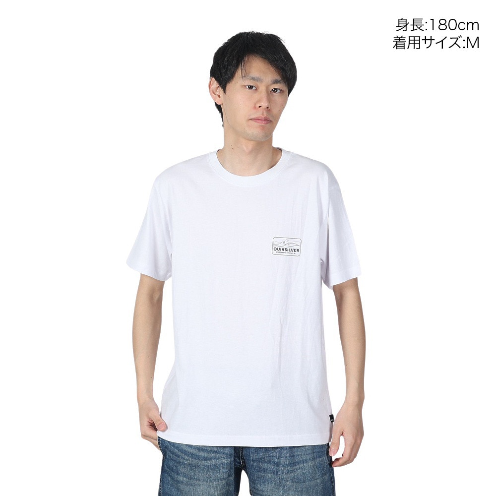 クイックシルバー（Quiksilver）（メンズ）KUNAC ST 半袖Tシャツ 24SPQST241603YWHT