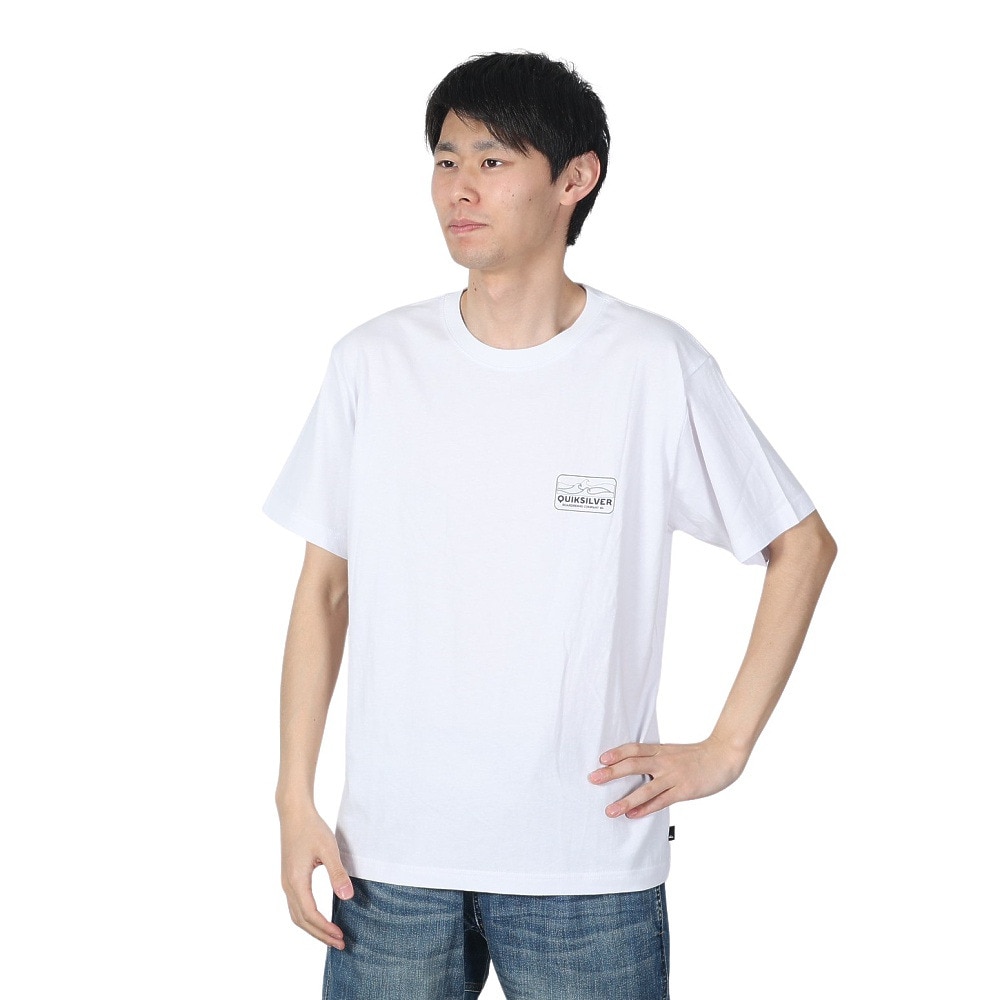 クイックシルバー（Quiksilver）（メンズ）KUNAC ST 半袖Tシャツ 24SPQST241603YWHT