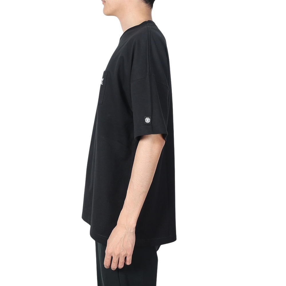 エレメント（ELEMENT）（メンズ）TOUGH POCK ショートスリーブ Tシャツ BE021200 FBK