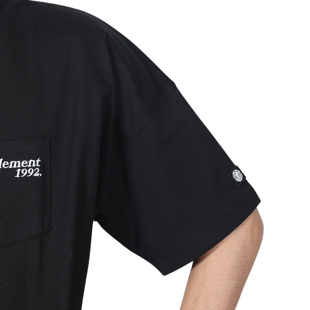 エレメント（ELEMENT）（メンズ）TOUGH POCK ショートスリーブ Tシャツ BE021200 FBK