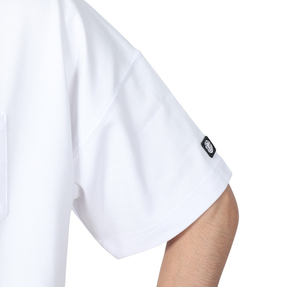 エレメント（ELEMENT）（メンズ）TOUGH POCK ショートスリーブ Tシャツ BE021200 WHT