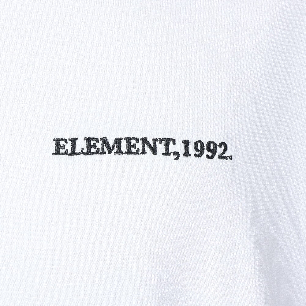 エレメント（ELEMENT）（メンズ）EQUIPMENT ショートスリーブ Tシャツ BE021224 WHT