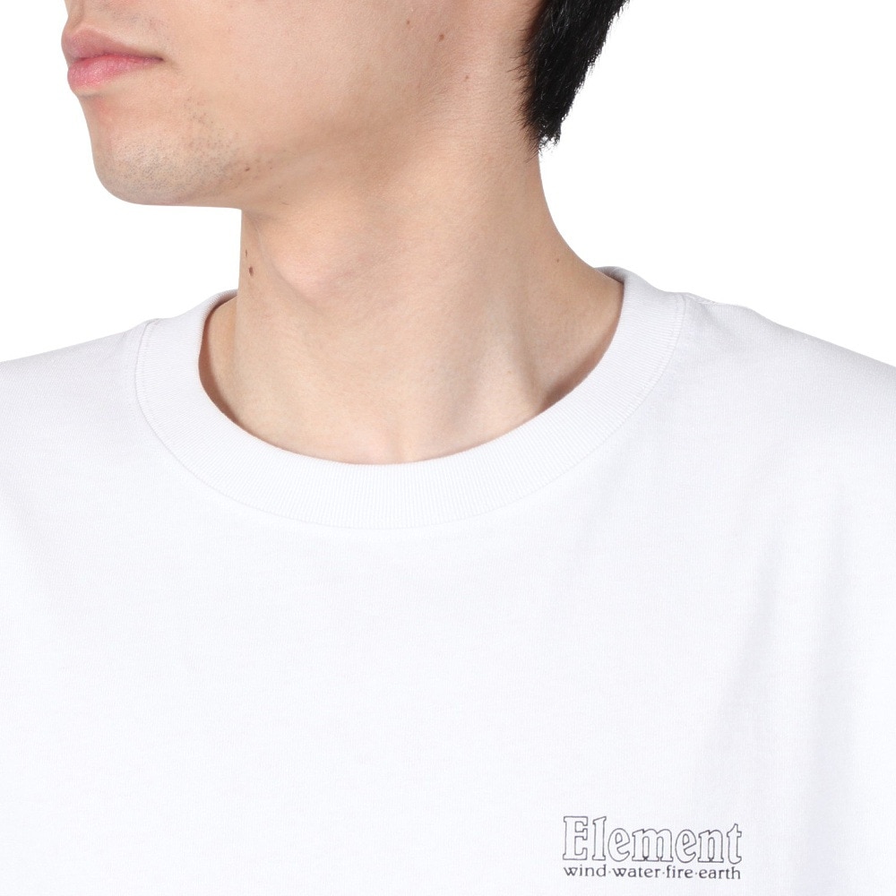 エレメント（ELEMENT）（メンズ）SEALERS ショートスリーブ Tシャツ BE021250 WHT