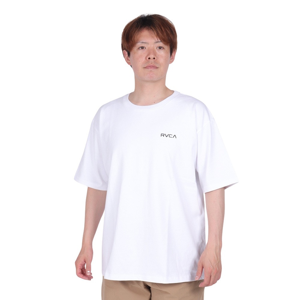 ルーカ（RVCA）（メンズ）tシャツ 半袖 ブラック 黒 THRASHED