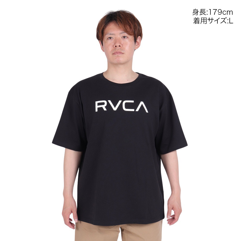 ルーカ（RVCA）（メンズ）BIG 半袖Tシャツ BE041226 BLK