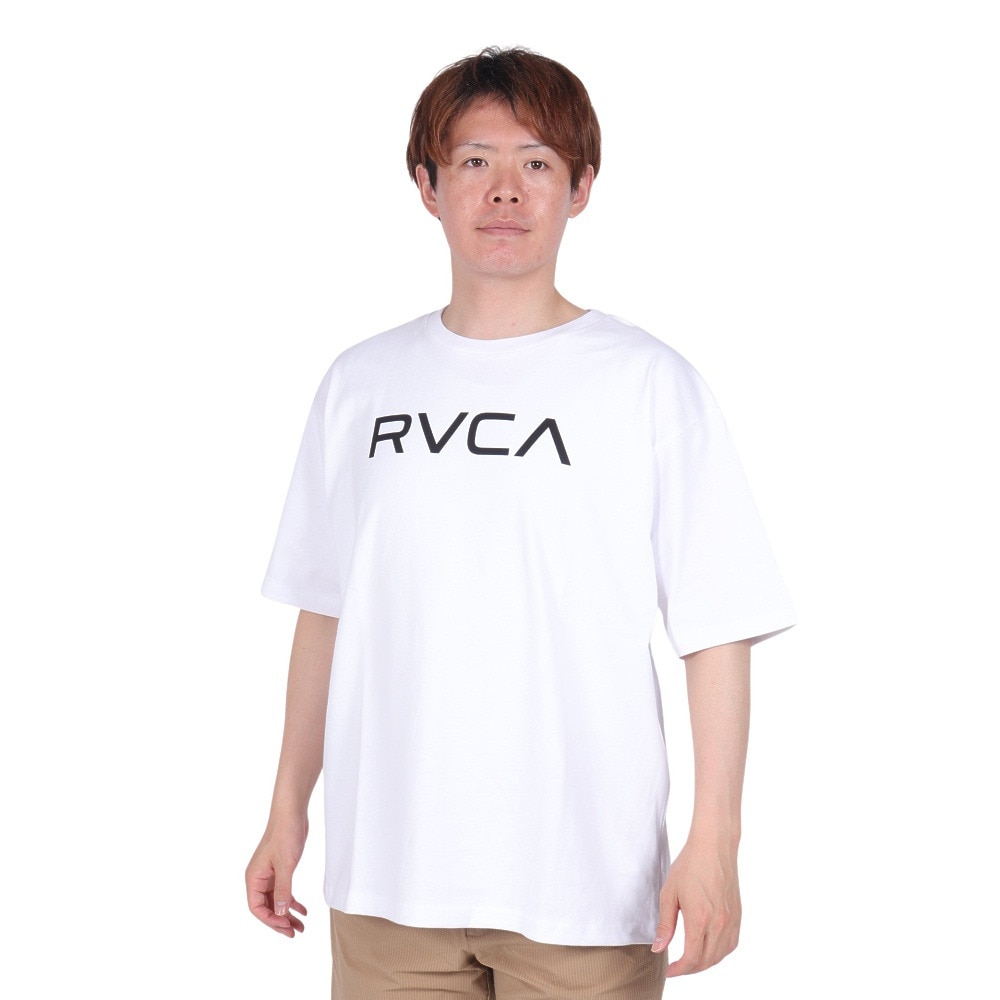 ルーカ（RVCA）（メンズ）BIG 半袖Tシャツ BE041226 WHT ホワイト 白