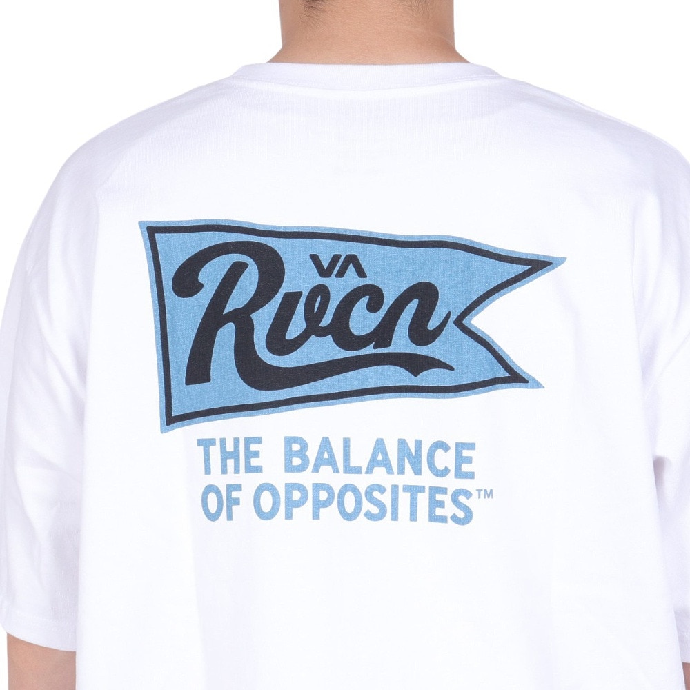 ルーカ（RVCA）（メンズ）tシャツ 半袖 ホワイト 白 PENNANTAN 半袖Tシャツ BE041227 WHT
