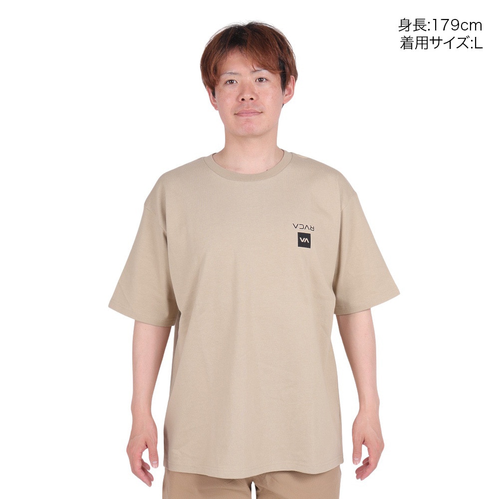 ルーカ（RVCA）（メンズ）UP STATE 半袖Tシャツ BE041234 KHA