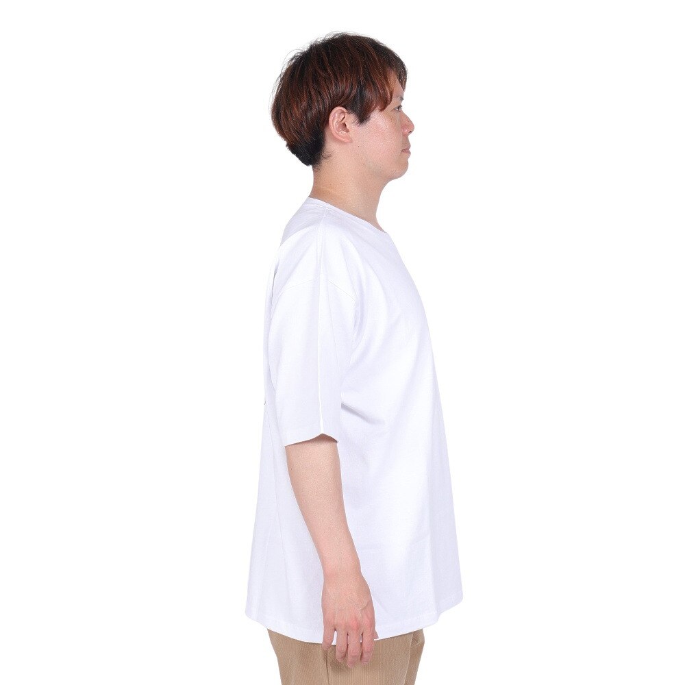 ルーカ（RVCA）（メンズ）UP STATE 半袖Tシャツ BE041234 WHT ホワイト 白