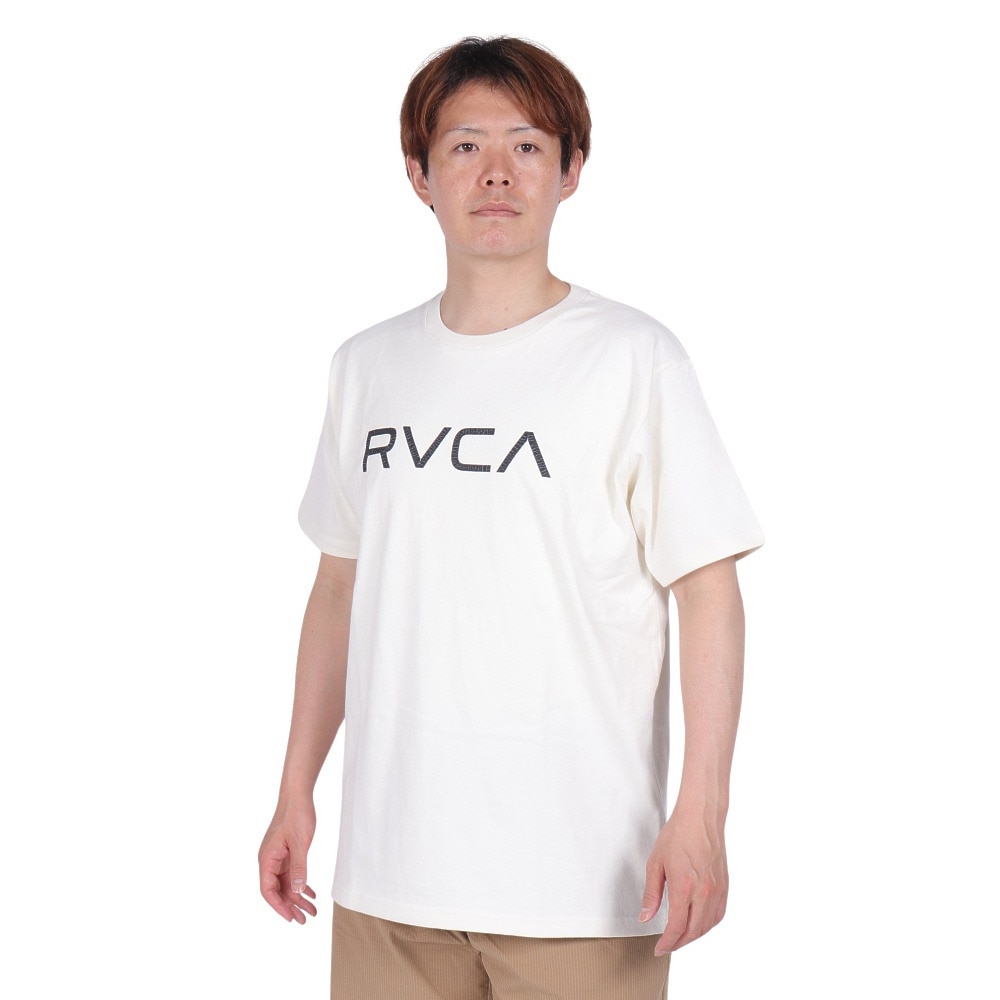 ルーカ（RVCA）（メンズ）BIGRVCA VTG RED STCH 半袖Tシャツ BE041241 ANW
