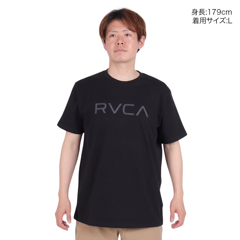 ルーカ（RVCA）（メンズ）BIGRVCA VTG RED STCH 半袖Tシャツ BE041241 PTK
