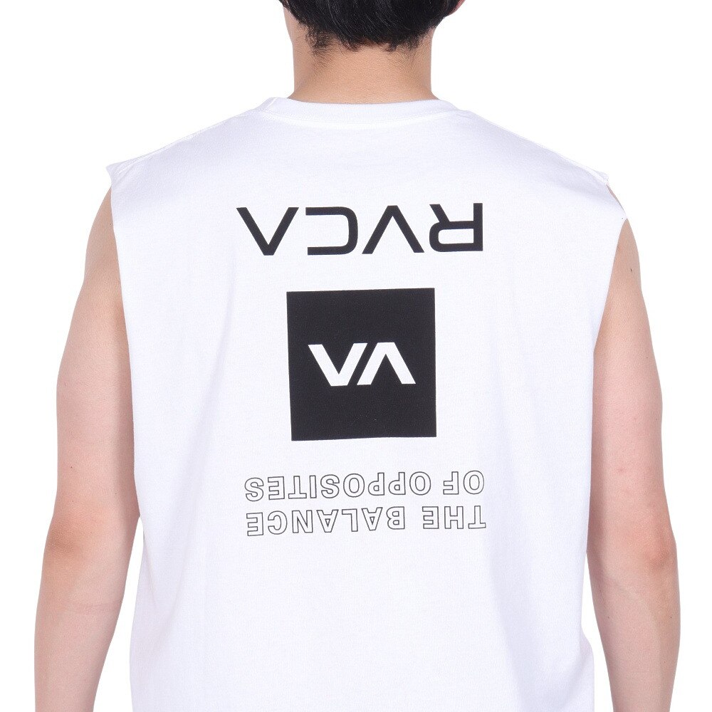 ルーカ（RVCA）（メンズ）UP STATE CUTOFF タンクトップ BE041352 WHT