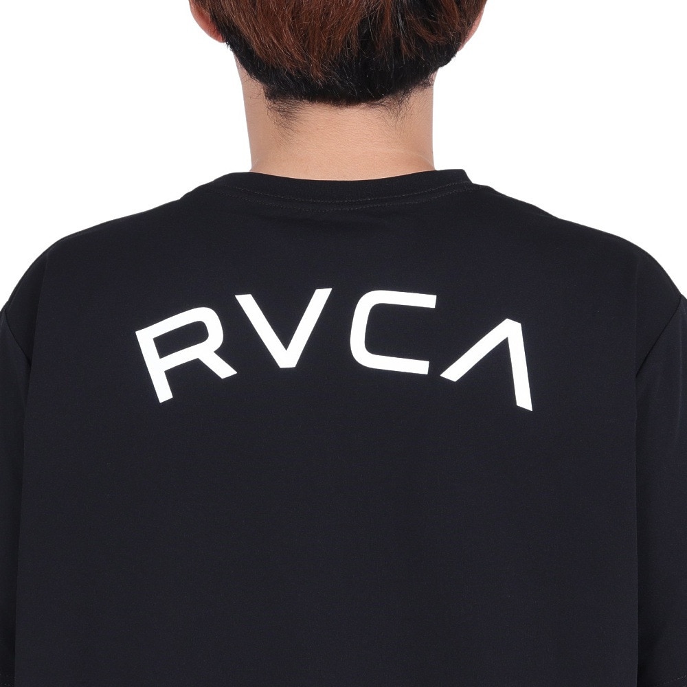 ルーカ（RVCA）（メンズ）ARCH RVCA SURF 半袖ラッシュガード BE041802 BLK