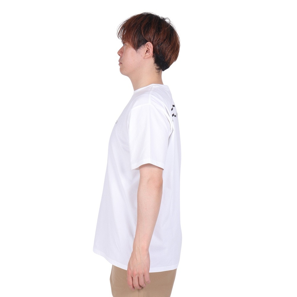 ルーカ（RVCA）（メンズ）ARCH RVCA SURF 半袖ラッシュガード BE041802 WHT