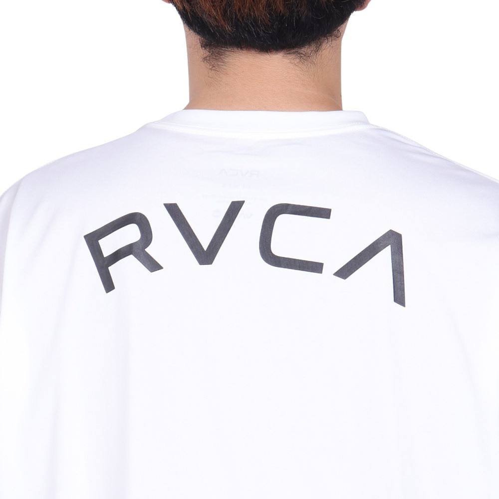 ルーカ（RVCA）（メンズ）ARCH RVCA SURF 半袖ラッシュガード BE041802 WHT