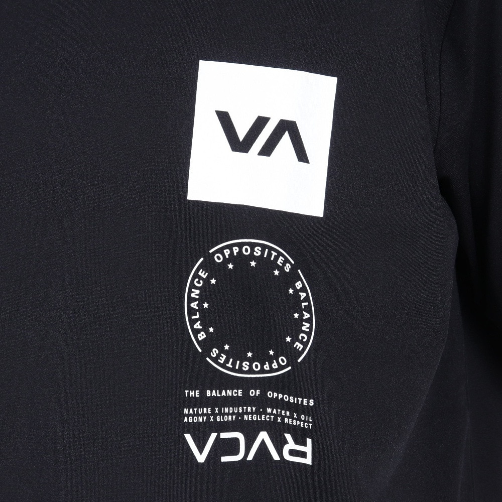 ルーカ（RVCA）（メンズ）VA VENT SURF 半袖ラッシュガード BE041804 BLK